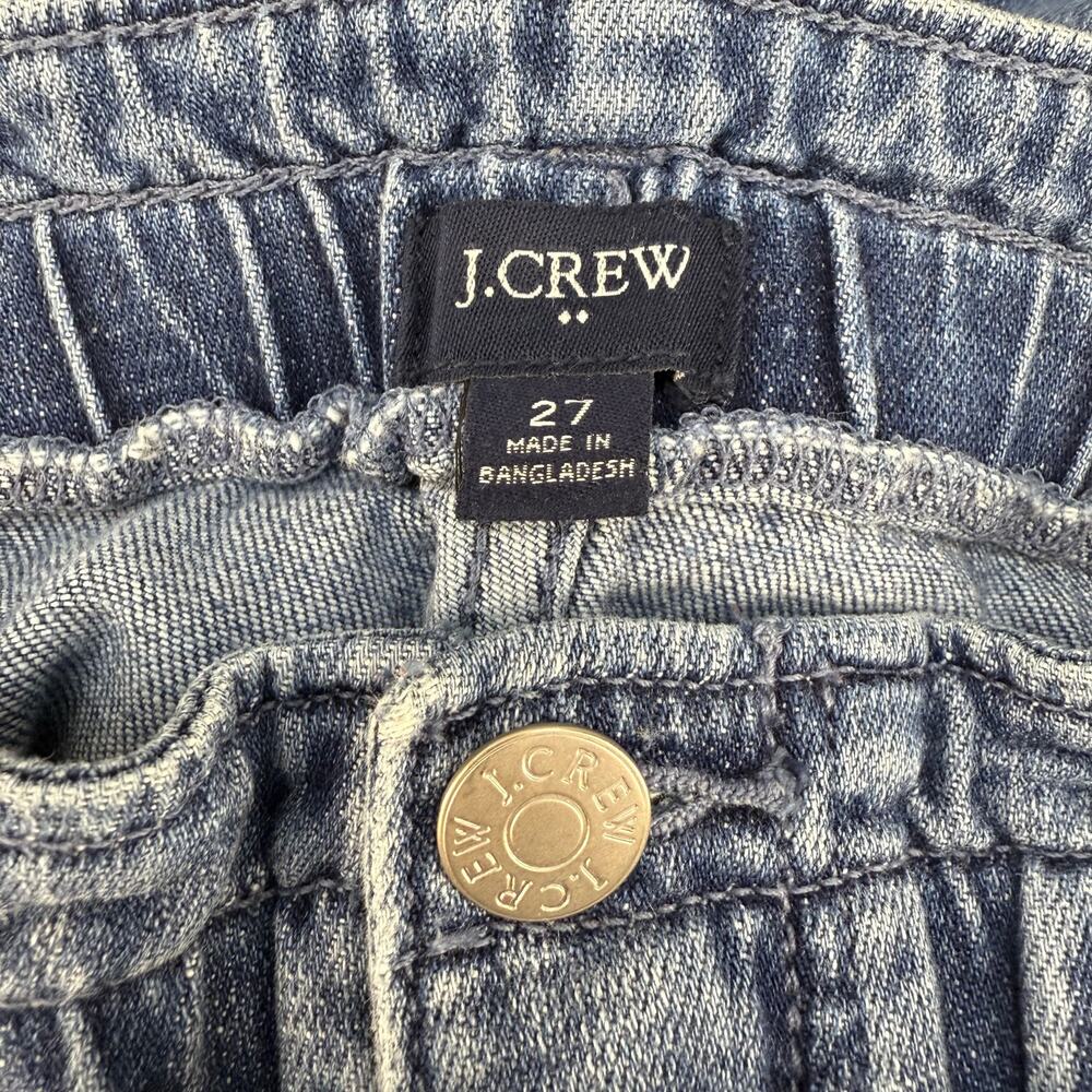 J. Crew Jeans Women's 27 (4) Blue Paper Bag Signature Stretch Preppy Classic - Picture 6 of 13
